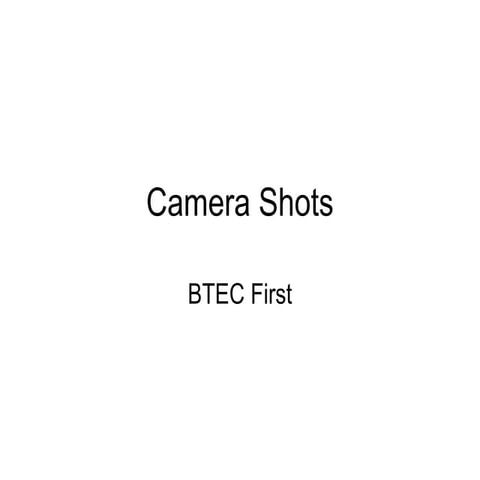 Shot sizes(1) | PPT