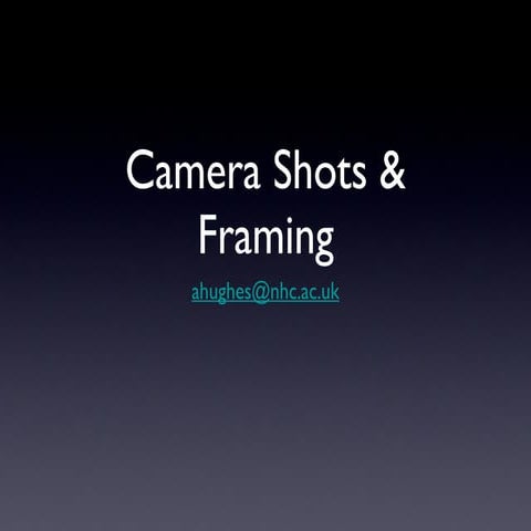 Shot types | PPT