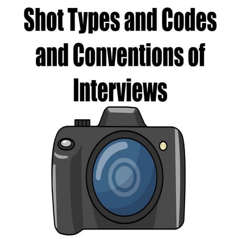 Shot types and codes and conventions of interviews