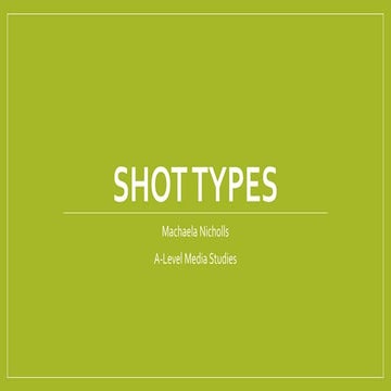 Shot types