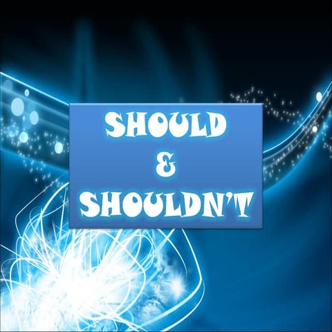 Should | PPT