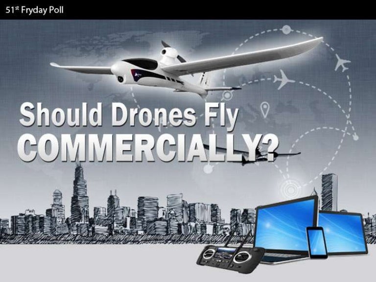 Should Drones Fly Commercially? Facts & Infographic