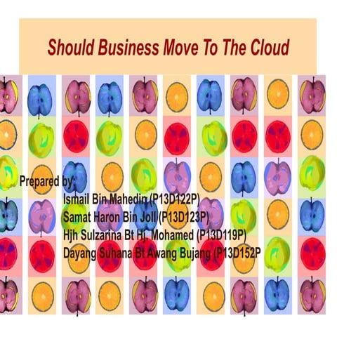 Should business move to the cloud
