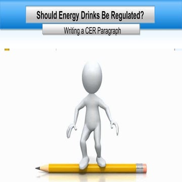 Should energy drinks be regulated 