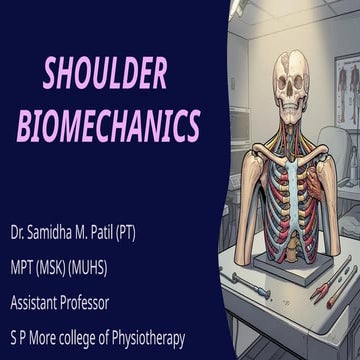 biomechanics of shoulder | PPTX