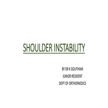 SHOULDER INSTABILITY.pptx