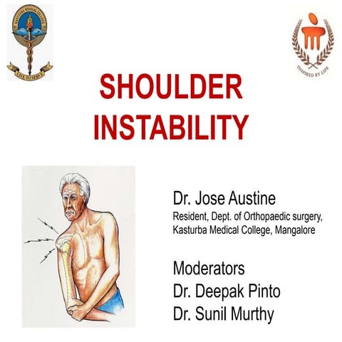 Jose Austine- Shoulder instability 