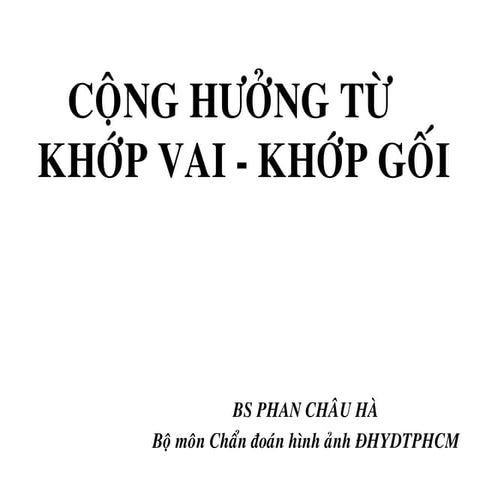 Shoulder & knee mri1   