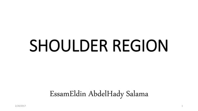Deltoid muscle, origin insertion and movement | PPT