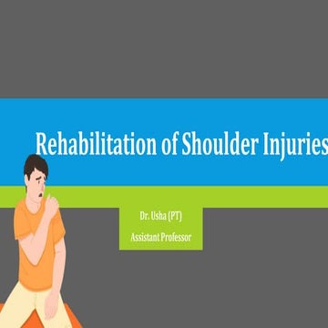 Shoulder rehabilitation