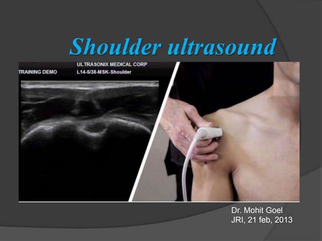 Shoulder ultrasound report | PDF