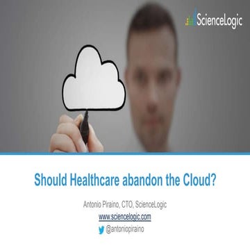 Should healthcare abandon the cloud final