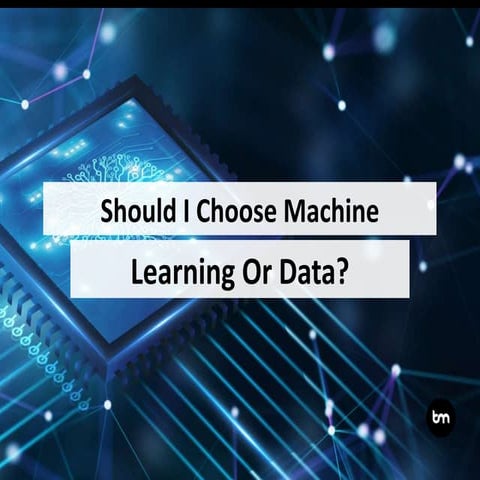 Should I Choose Machine Learning or Big Data?