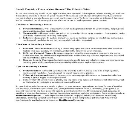 Should You Always Include A Cover Letter