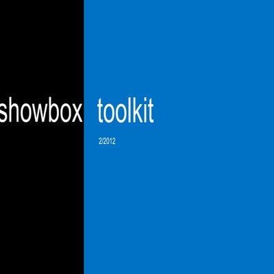 Showbox 2 2012