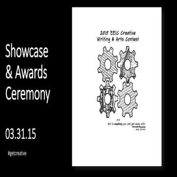 2015 EEIC Creative Writing & Arts Contest