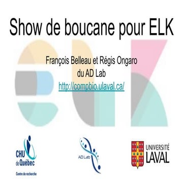 Show de boucane pour ELK