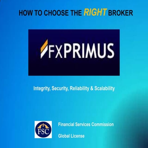 FXprimus@FIB-The Ethical Broker | PPSX