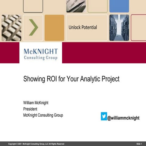 Showing ROI for Your Analytic Project