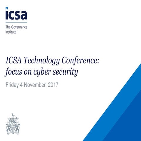 Showreel ICSA Technology Conference