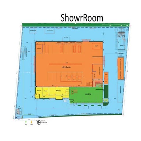 แปลน Showr room