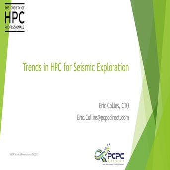 SEG 2015 HPC Trends for Seismic Computing