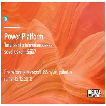 Power platform - SHPR 12.12.2018  p