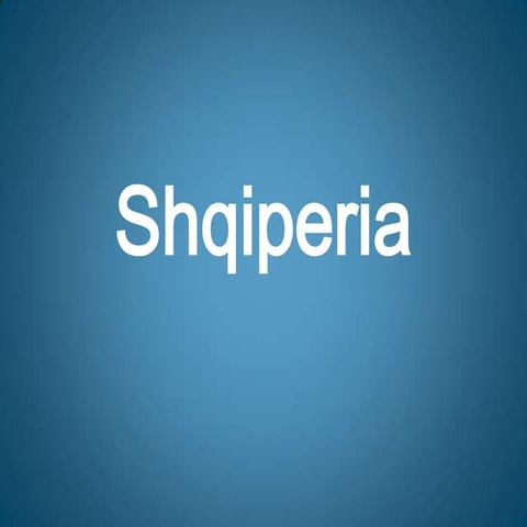Shqiperia -slide