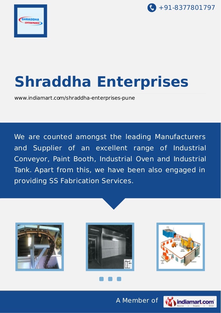 Shraddha Enterprises, Pune, Industrial Conveyor