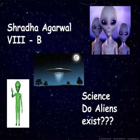 Shradha Agarwal: Project Aliens