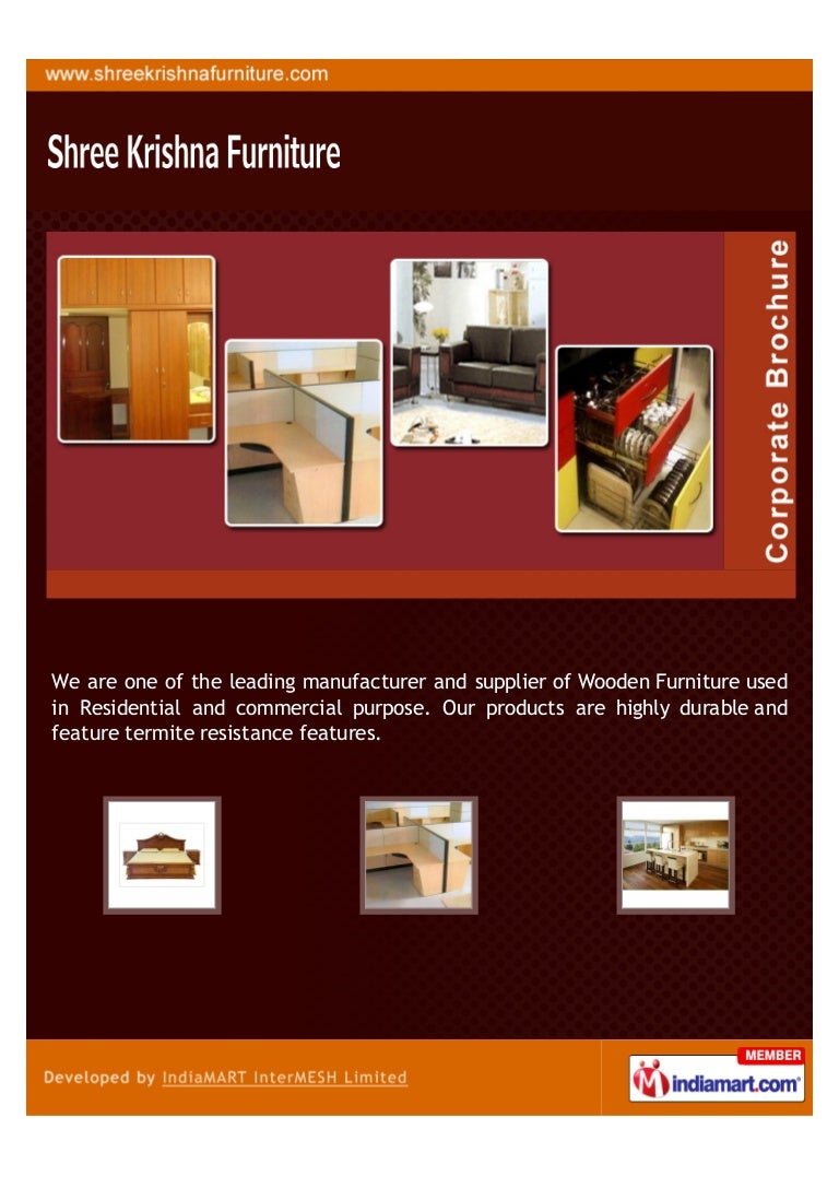 Shree Krishna Furniture, Pune, Wooden Furniture