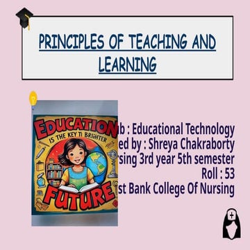 Teaching learning process | PPTX