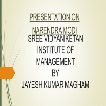 Shri narendra modi