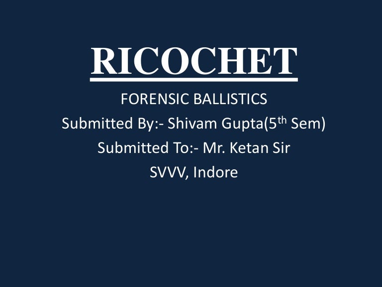 Ricochet