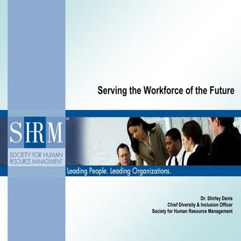 Serving the Multigenerational Workforce