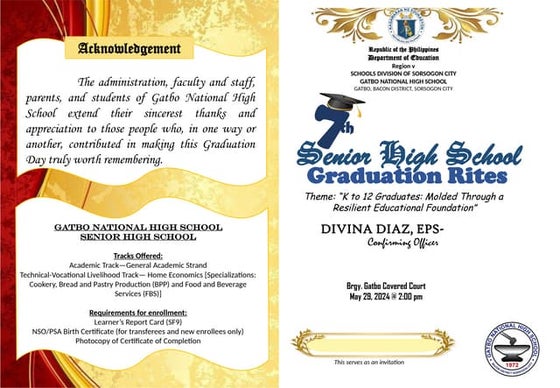 closing program sample | DOCX