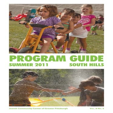 South Hills Summer 2011 Program Guide