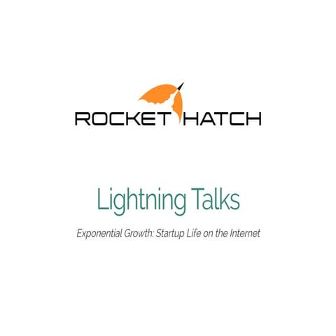 Sip+Hatch Lightning Talks May 2015