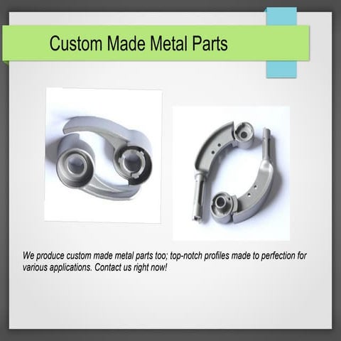 Custom Made Metal Parts