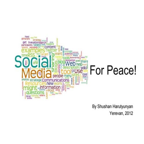 Social Media For Peace