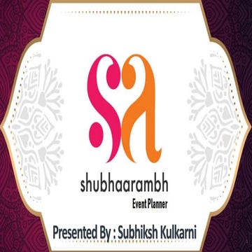 Shubhaarambh event planner