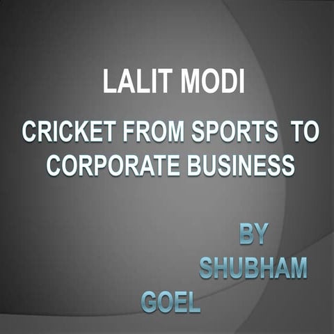 Lalit Modi