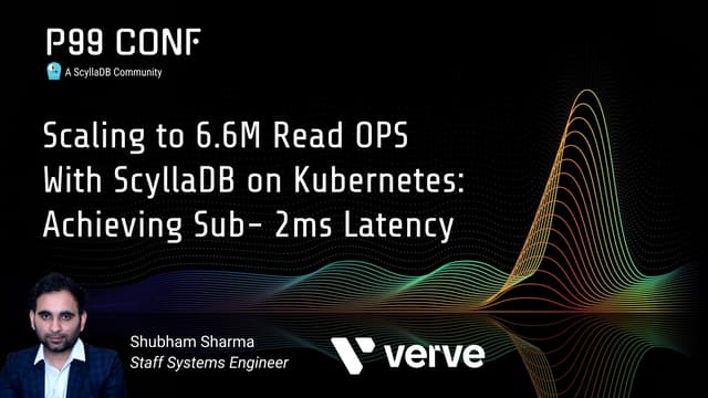 Scaling to 6.6M Read OPS with ScyllaDB on Kubernetes: Achieving Sub-2ms Laten...