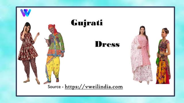 Traditional Gujarati Attire Kediyu Chaniyo More PPT traditional-gujarati-attire-kediyu-chaniyo-more-ppt