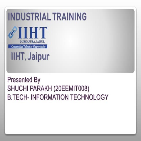 industrial training.pptx