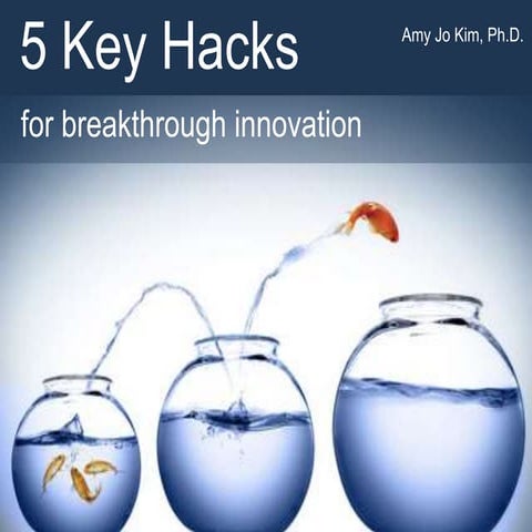 5 Key Hacks for Breakthrough Innovation 