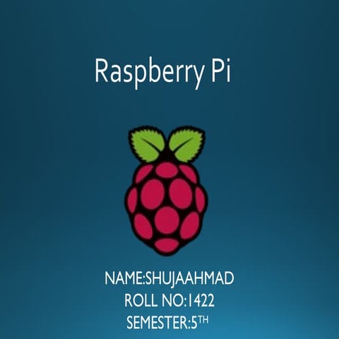 Raspberry pi 3 | PPT