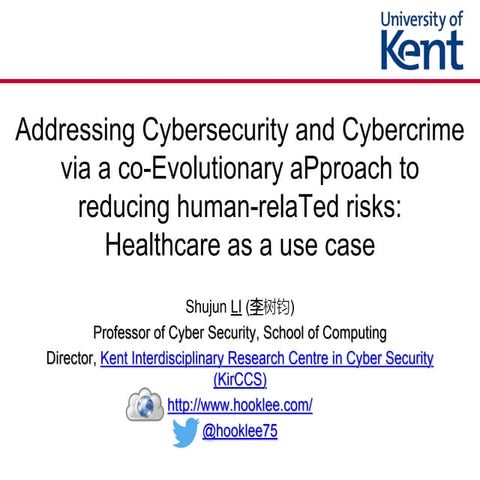 Human-Centric and Usable Security: Enhancing Cybersecurity Through ...