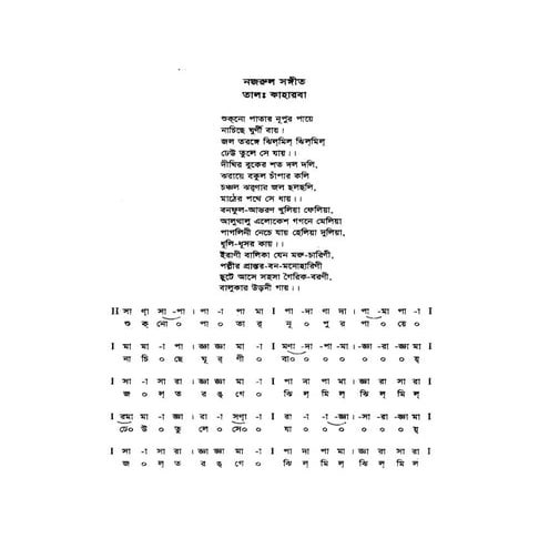 Shukno patar nupur paye