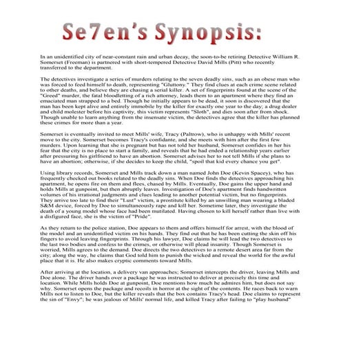 Shumila malik se7en synopsis